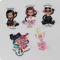 Sticker pack shojo