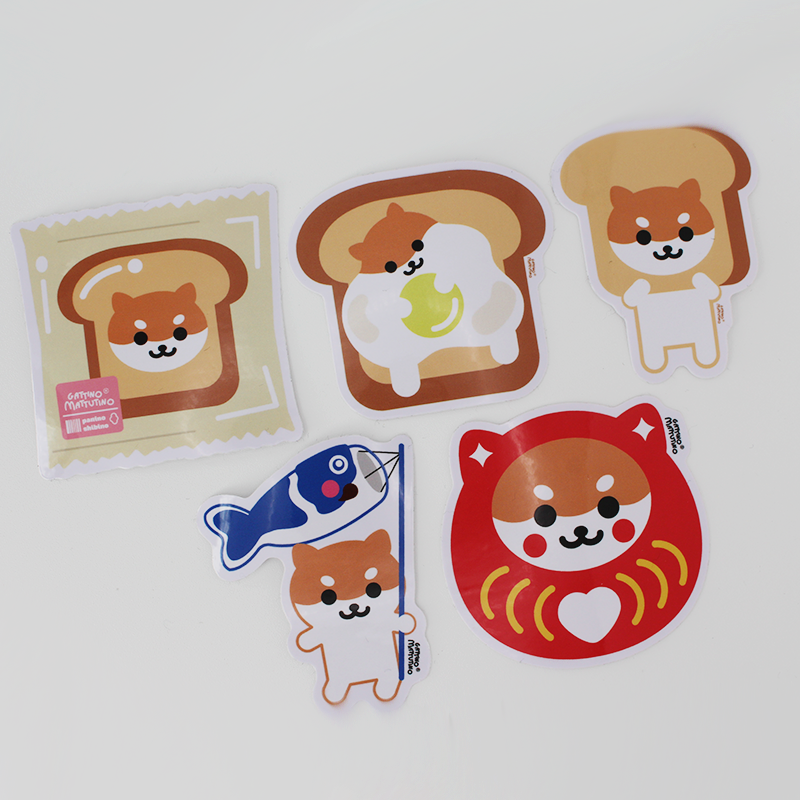 Sticker pack shiba