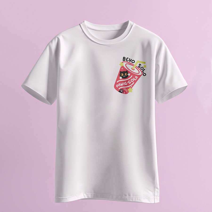 T-shirt Panic-cola