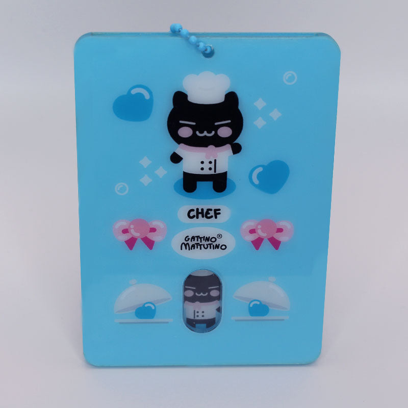 Photocard holder: Girl dinner