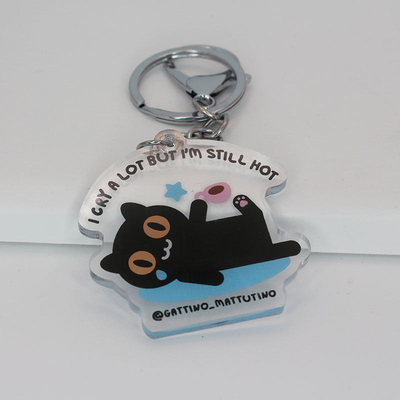 I cry a lot, but im still hot