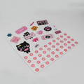 Foglio di sticker Scrapbook