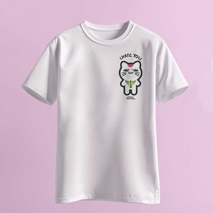 T-shirt Lucky cat