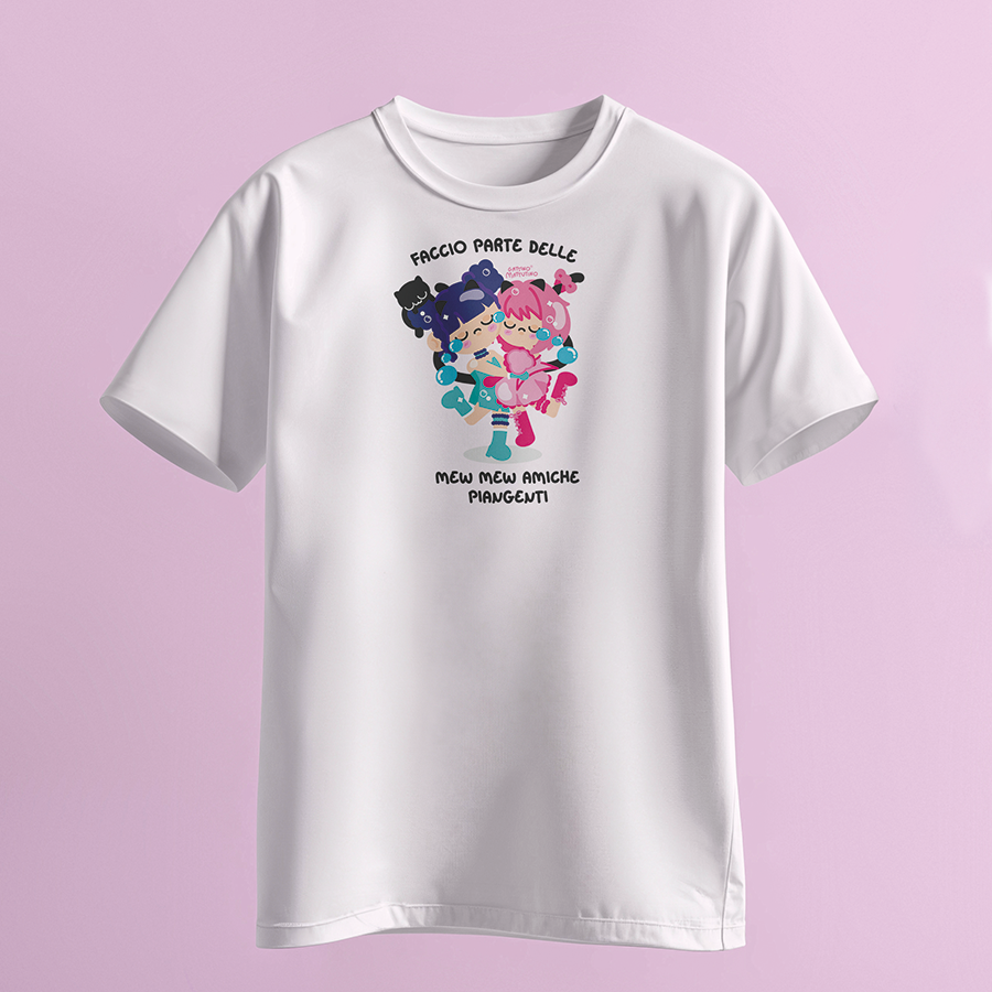 T-shirt Miu Miu amiche piangenti