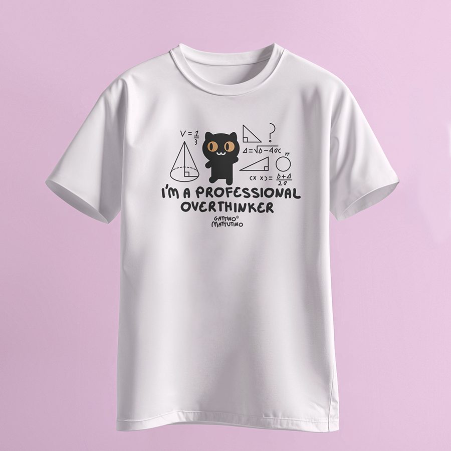 T-shirt Professional overthinker
