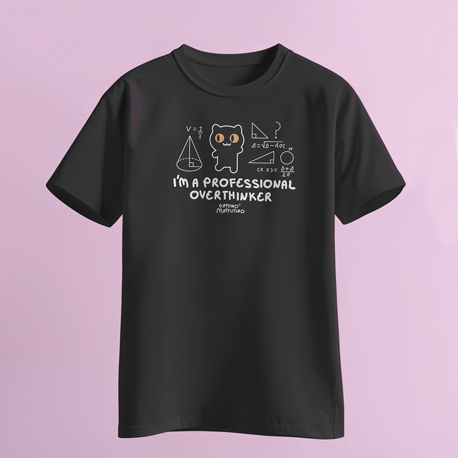 T-shirt Professional overthinker