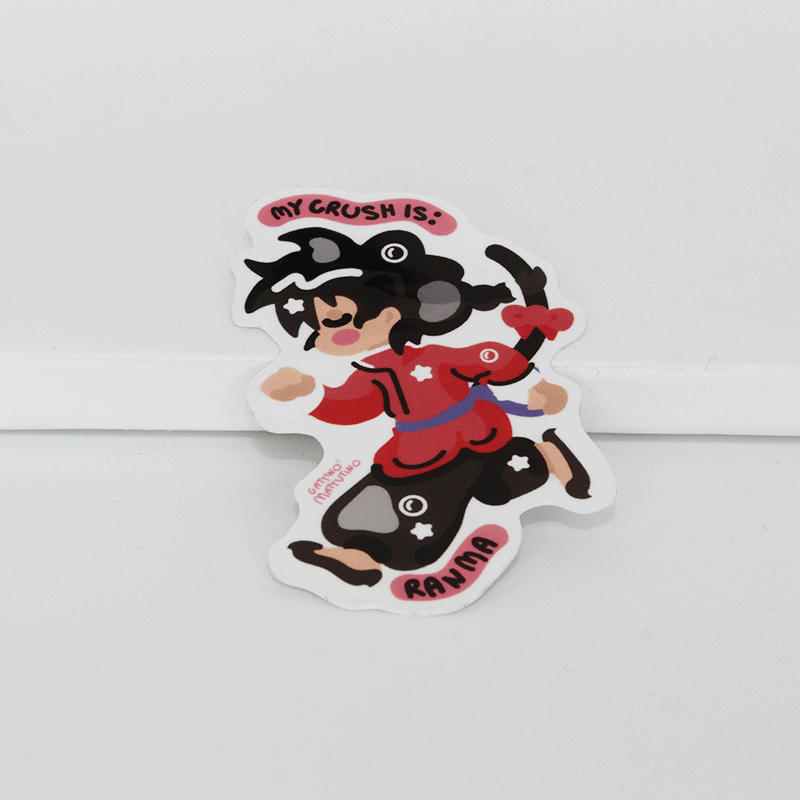 Sticker: My crush is Ranma