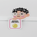 Sticker: Missing this ball