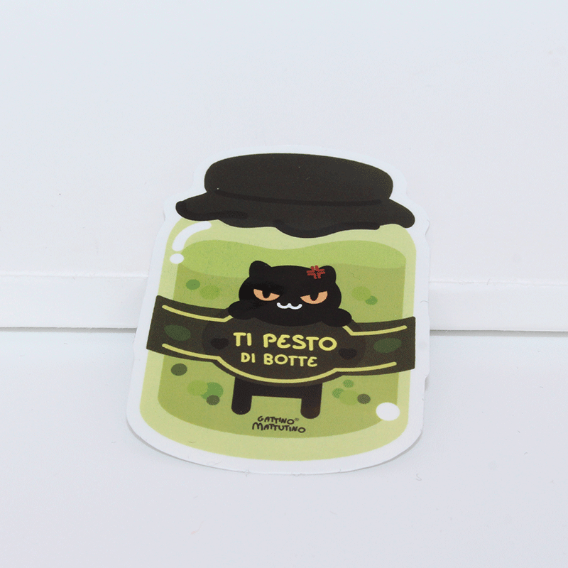 Sticker: Ti pesto di botte