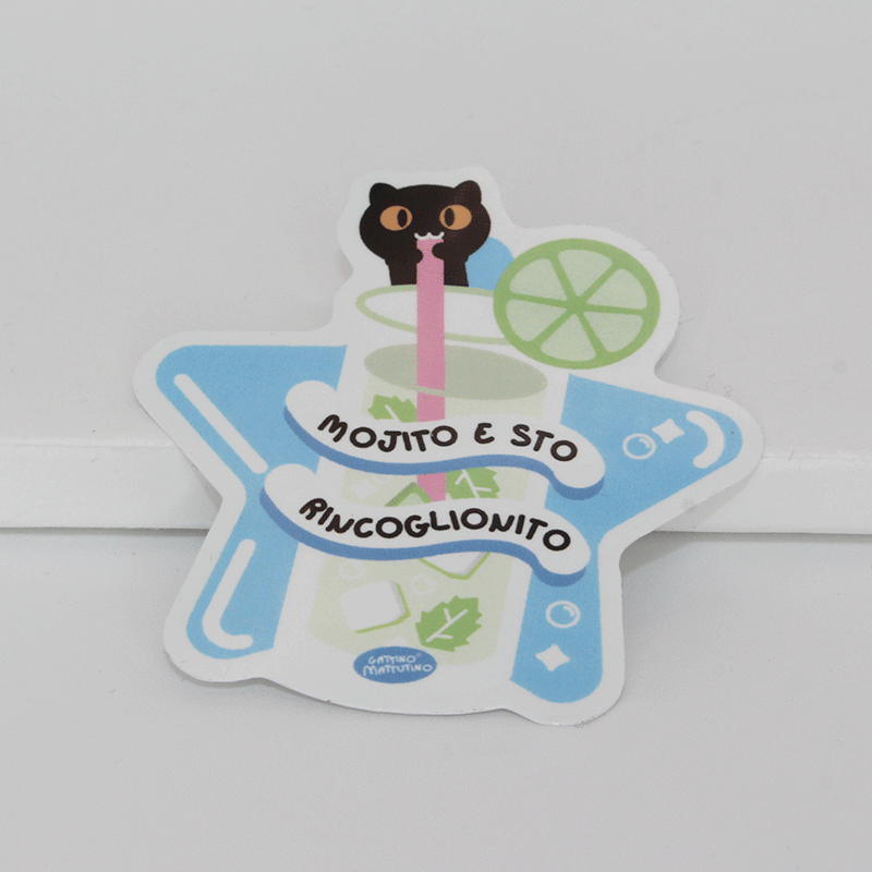Sticker: Mojito e sto rincoglionito