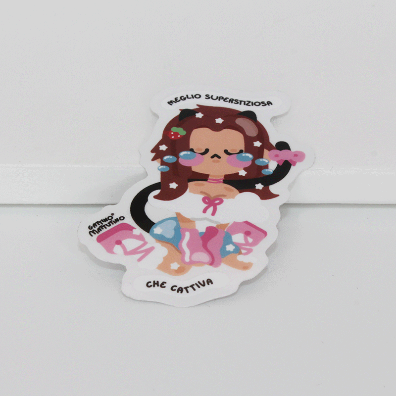 Sticker: Meglio superstiziosa che cattiva