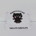 Sticker: Manifesting Salute & Bevute