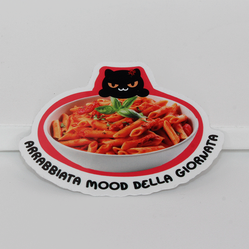 Sticker: Arrabbiata mood della giornata