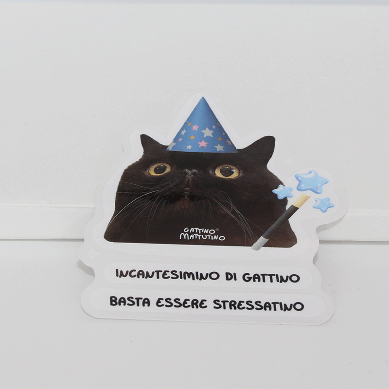 Sticker: Incantesimino di gattino