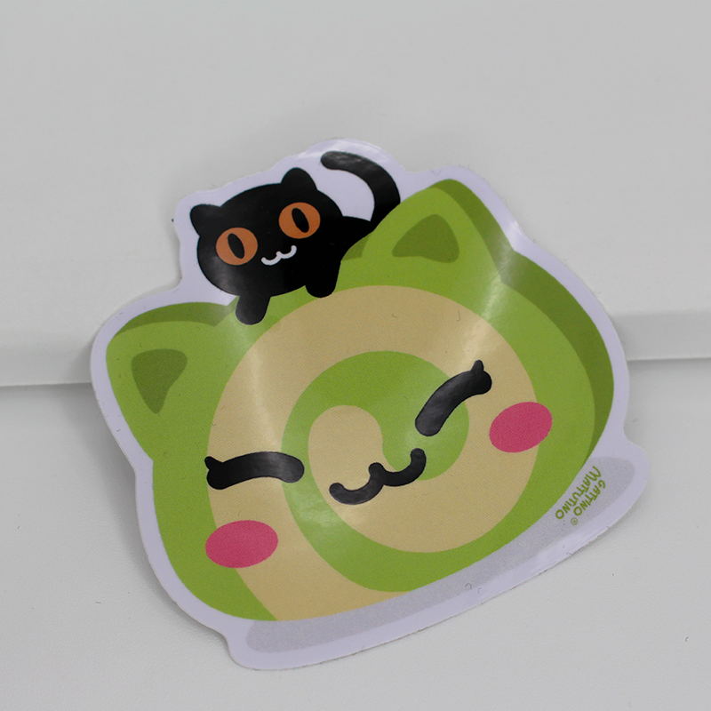 Sticker: matcha roll
