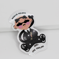Sticker: meglio pelato che takumi