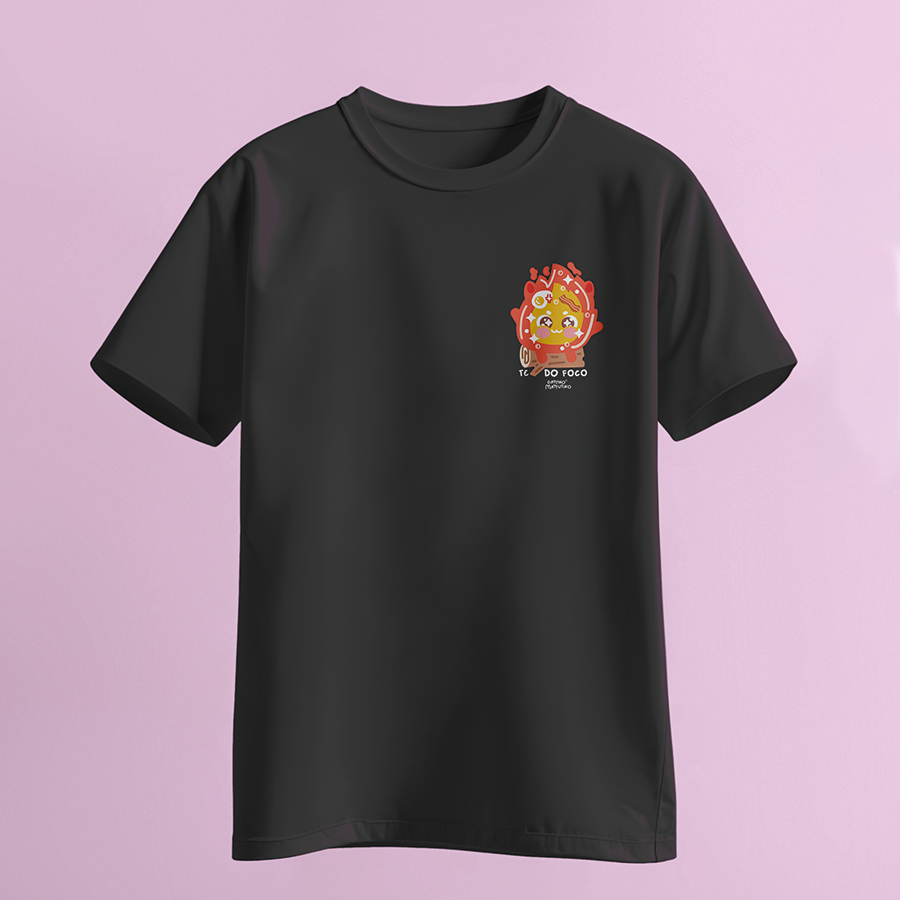 T-shirt Te do foco