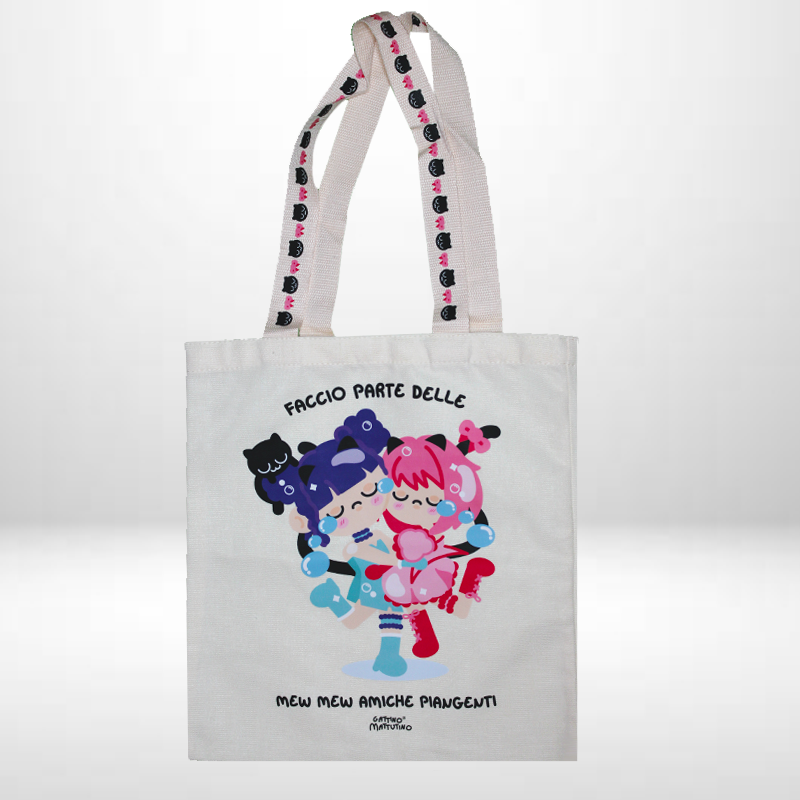 Shopper Mew Mew amiche piangenti