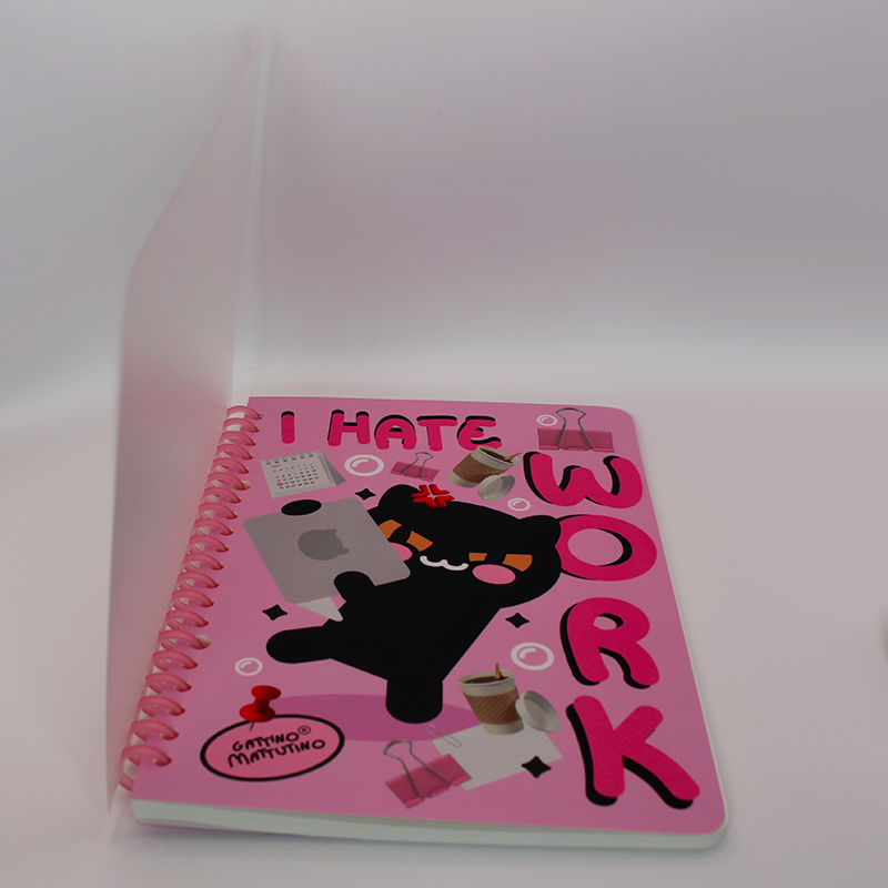 Quaderno " i hate work"