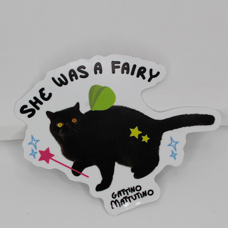 Sticker: she was a fairy